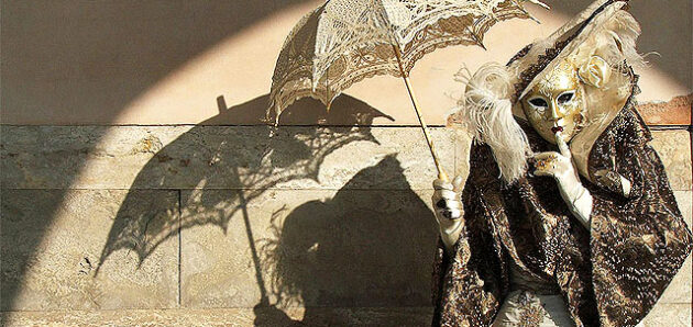 Zimní Benátky a karneval masek