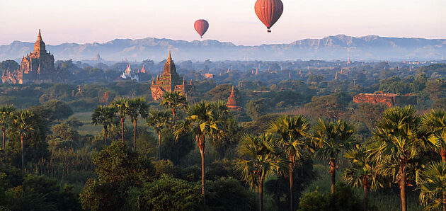 Barma – Myanmar – z chrámu do chrámu